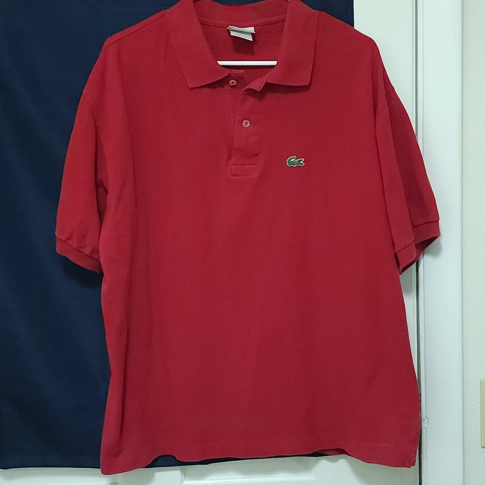 Lacoste Red Polo Shirt